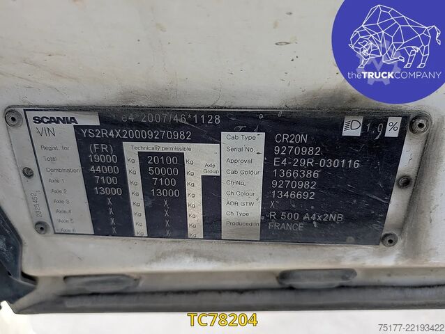 Standard-SZM Scania R 500