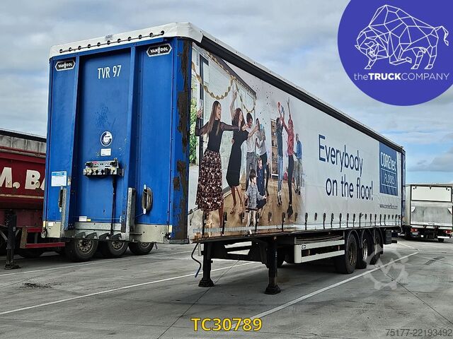 Sliding tarpaulins Vanhool 