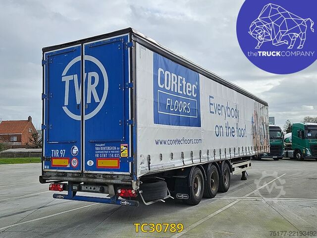 Sliding tarpaulins Vanhool 
