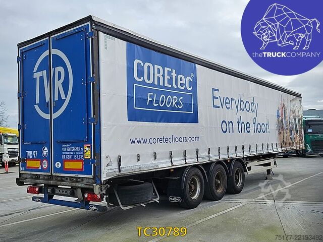 Sliding tarpaulins Vanhool 