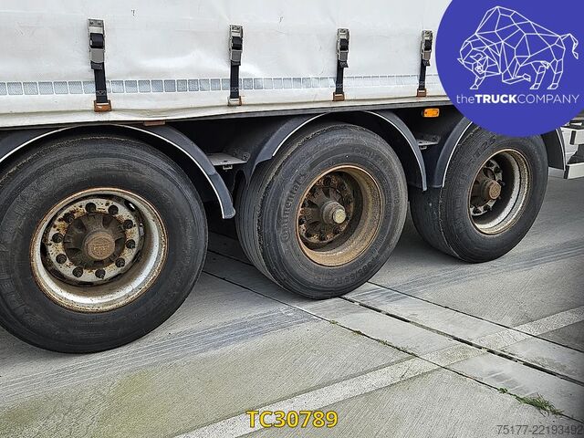 Sliding tarpaulins Vanhool 