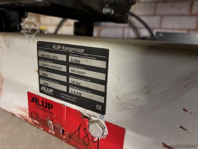 Doppelkolbenkompressor ALUP AEK 851-270