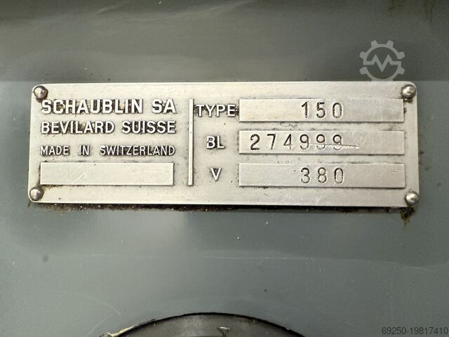Präzisionsdrehbank Schaublin 150