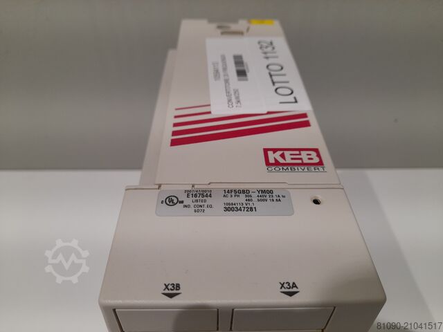 Frequenzumrichter 7,5 kW + Filter KEB 