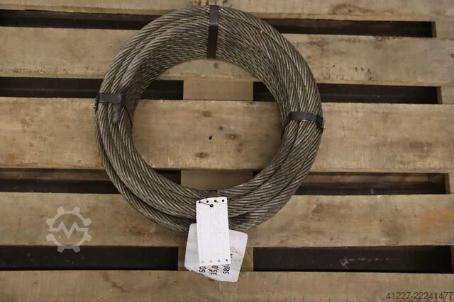 Crane rope Ø 16 mm 35 m Demag P IWRC U(bk)  600 H13 4/1  589 440 44