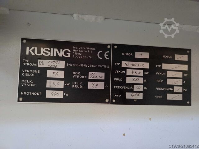 Formatkreissäge KUSING FPn MINI 1000