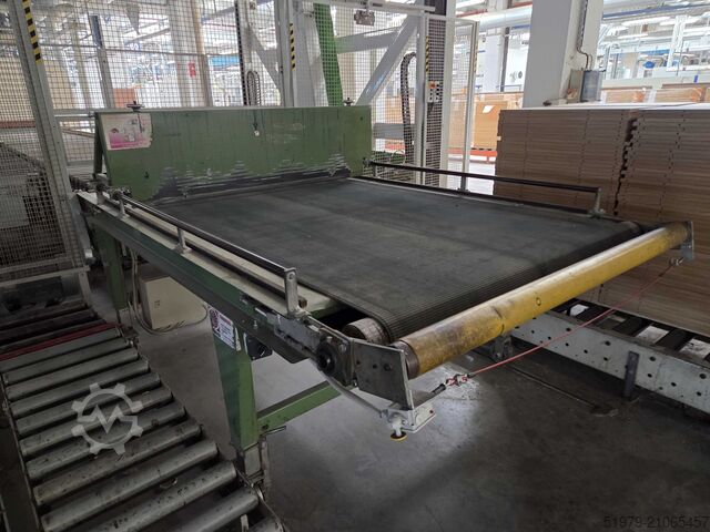 Schlitz Foerderer Finnrose Conveyor Foerderer Slot Schlitz 1400mm