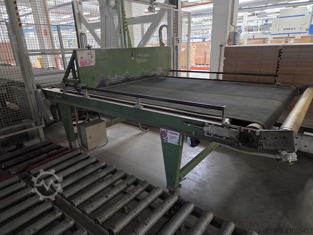 Schlitz Foerderer Finnrose Conveyor Foerderer Slot Schlitz 1400mm