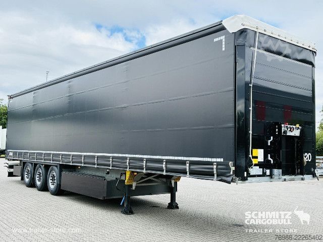 Open semitrailer with tarp Schmitz Cargobull Curtainsider Standard Getränke