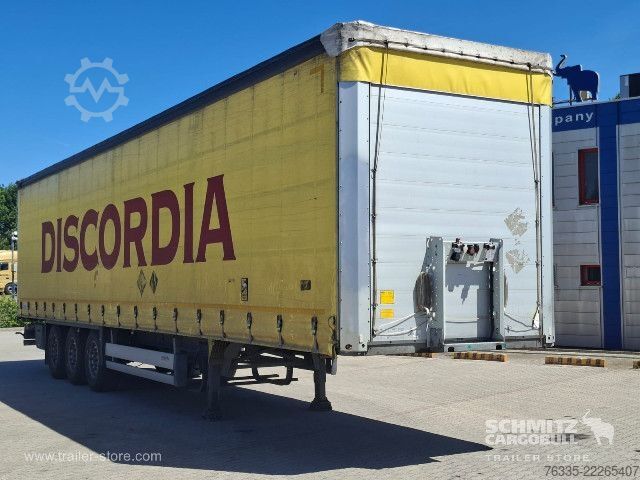 Open semitrailer with tarp Schmitz Cargobull Curtainsider Standard