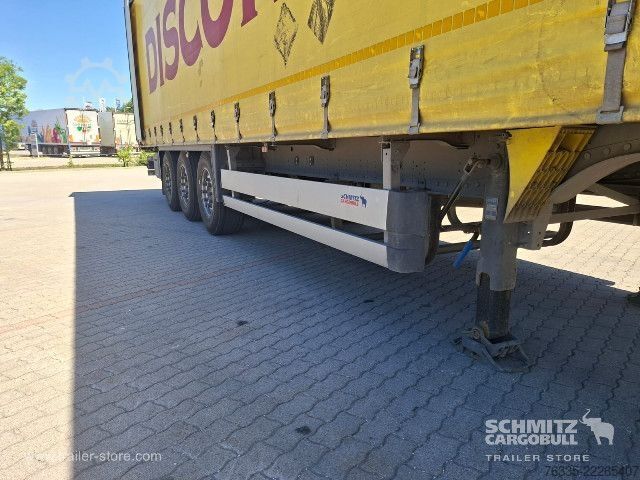 Open semitrailer with tarp Schmitz Cargobull Curtainsider Standard