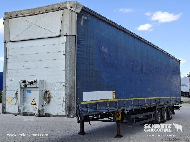 Auflieger mit Pritsche & Plane Schmitz Cargobull Curtainsider Mega