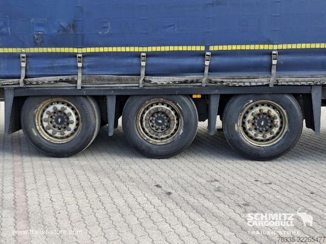 Auflieger mit Pritsche & Plane Schmitz Cargobull Curtainsider Mega