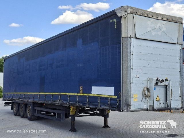 Auflieger mit Pritsche & Plane Schmitz Cargobull Curtainsider Mega