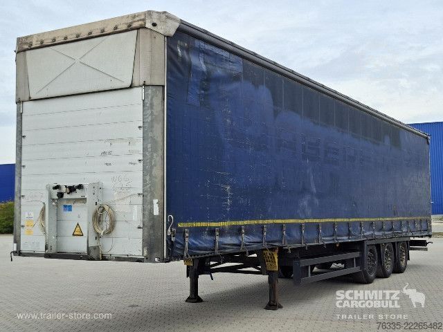 Auflieger mit Pritsche & Plane Schmitz Cargobull Curtainsider Mega