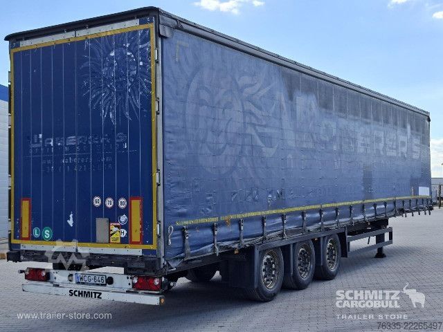 Auflieger mit Pritsche & Plane Schmitz Cargobull Curtainsider Mega