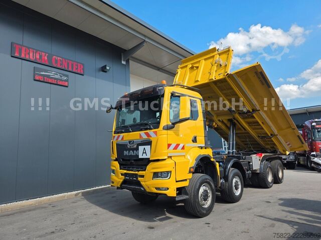 Dreiseitenkipper LKW MAN TGS 35.470 BB / 8X6 / Meiller Bordmatik