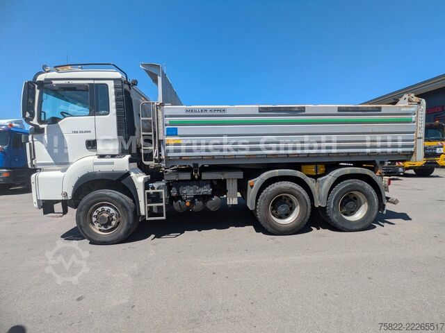 Kipper LKW MAN TGS 33.500 / 6X6 / Manual / Meiller BORDMATIK