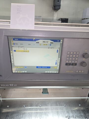 Papierschneidemaschine Polar 92 XT