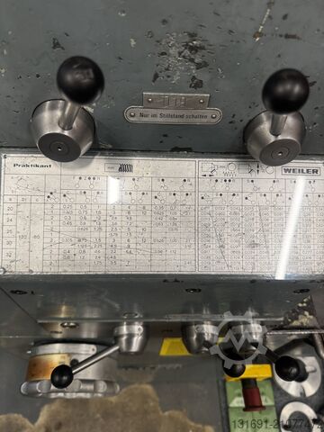 Weiler Praktikant 800R Drehmaschine WEILER Praktikant 800R