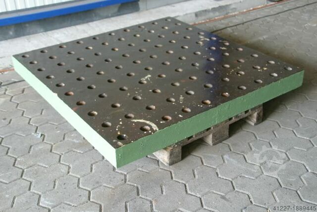 Clamping plate Guss Abmessungen 1500/1500/H125 mm