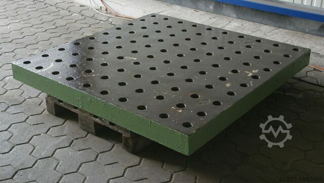 Clamping plate Guss Abmessungen 1500/1500/H125 mm