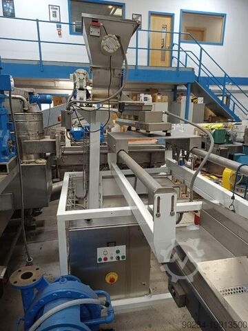 Pellet-Bratlinie von Heat & Control mit einer Kapazität von ca. 450 kg/Stunde HEAT & CONTROL 450 kg/hour