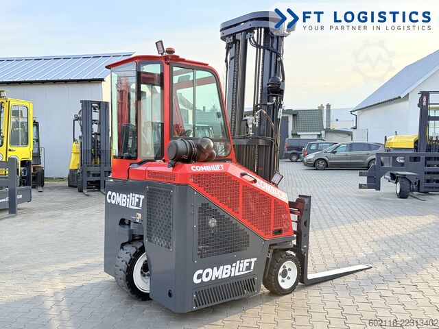 4-way forklift Combilift CB3000 DIESEL FULL CABIN TRIPLEX 6550