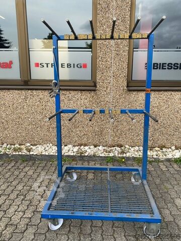 Wing trailer - stake trailer / ladder trailer Fenster Flügel 2 x 6 Sprossen