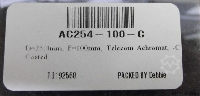 Linse 6 Stück THORLABS AC254-100-C