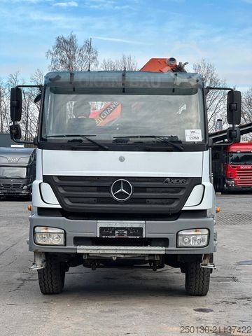Dreiseitenkipper LKW MERCEDES-BENZ Axor 1824 4x4 EU5 DSK, Palfinger PK9501 LK 6m³
