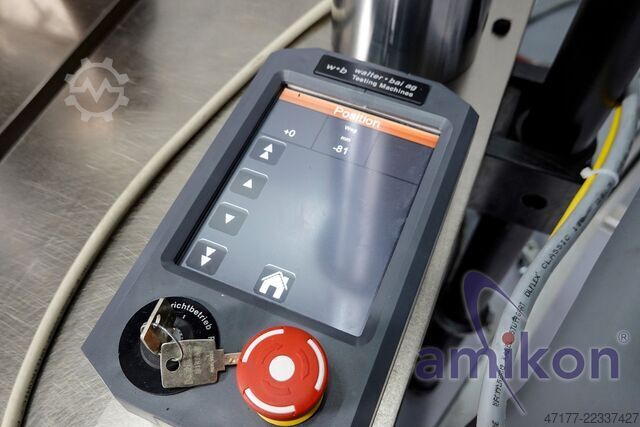 PCS8000 PAC-40, year of manufacture 2019 Walter+Bai Universalprüfmaschine LFV100-HH 100kN