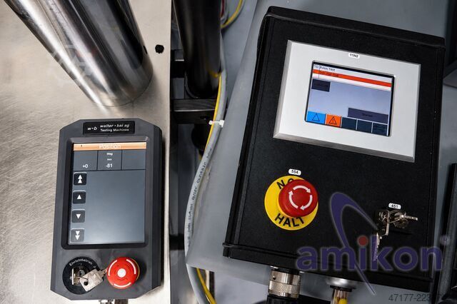 PCS8000 PAC-40, year of manufacture 2019 Walter+Bai Universalprüfmaschine LFV100-HH 100kN