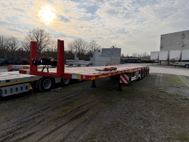 Low loader semitrailer Kässbohrer LB3E  3 Achs Mega Satteltieflader, Jumbo, Wenig Benutzt