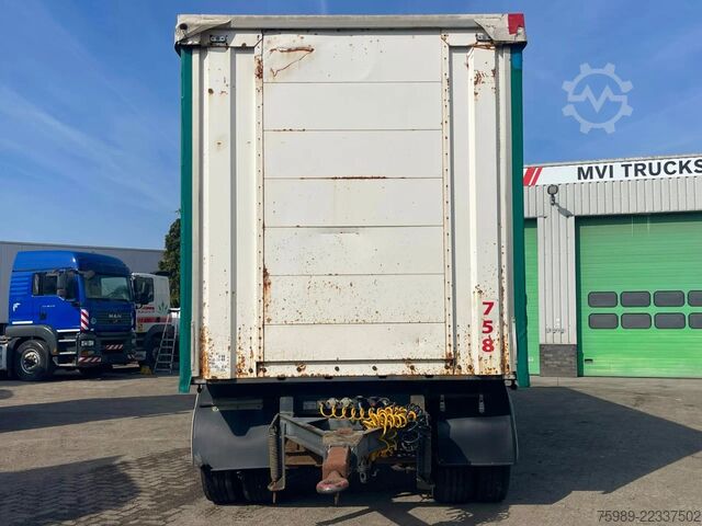 Sliding tarpaulins Leciñena air susrpansion,  double axels