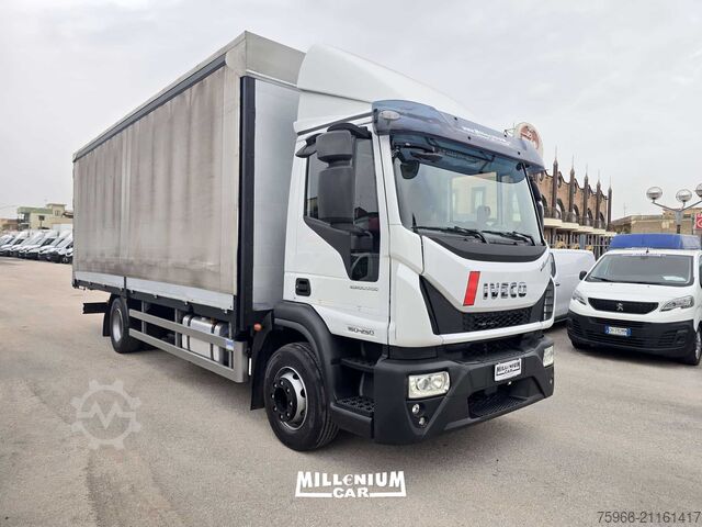 LKW mit Pritsche & Plane IVECO EUROCARGO 160E25 2018 CENTINATO 7,20