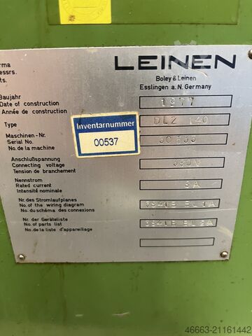 Drehmaschine Drehbank Leinen DLZ 140