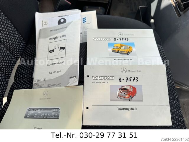 Minibus MERCEDES-BENZ Vario 814D Diff Klima Standh120km/h  restauriert