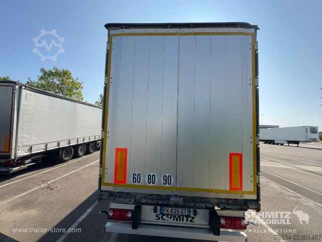 Open semitrailer with tarp Schmitz Cargobull Semitrailer Curtainsider Standard