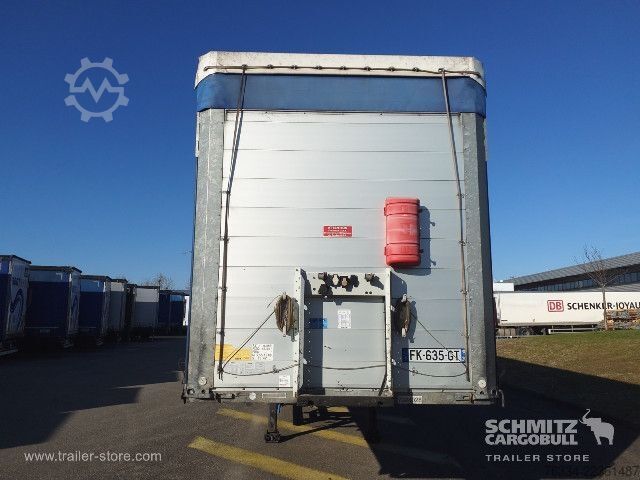 Open semitrailer with tarp Schmitz Cargobull Semitrailer Curtainsider Standard
