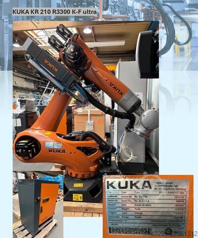 Industrieroboter KUKA KR 210 R3300 K Foundry ultra