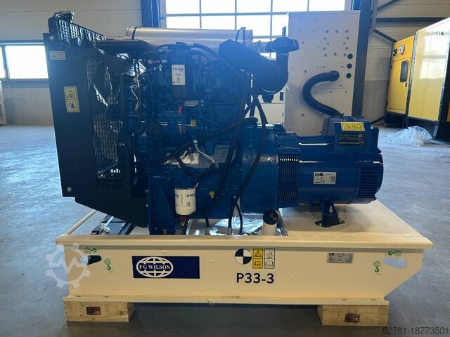 Generator set FG Wilson P33-3 - 33 kVA Open Genset - DPX-16003-O