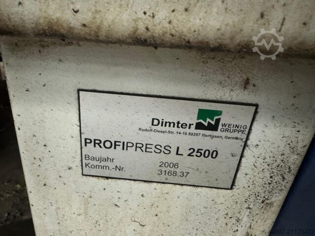 Verleimpresse Weing Dimter Profipress L2500