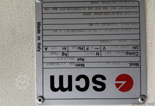 Formatkreissäge SCM SI300