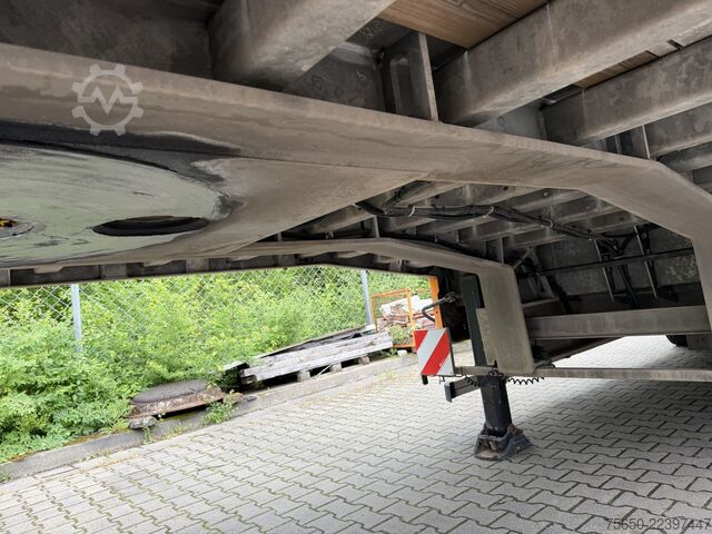 Low loader semitrailer Humbaur HTS30  3 Achs Satteltieflader, neuwertig