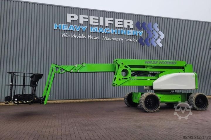 Gelenkteleskoparbeitsbühne Niftylift HR28 Hybrid 4x4 As-Is, Hybrid, 4x4 Drive, 28m Work