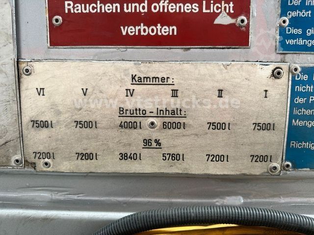 Tanker semitrailer  Top !!Ellinghaus K-STA-24-40/ 6.Kammer