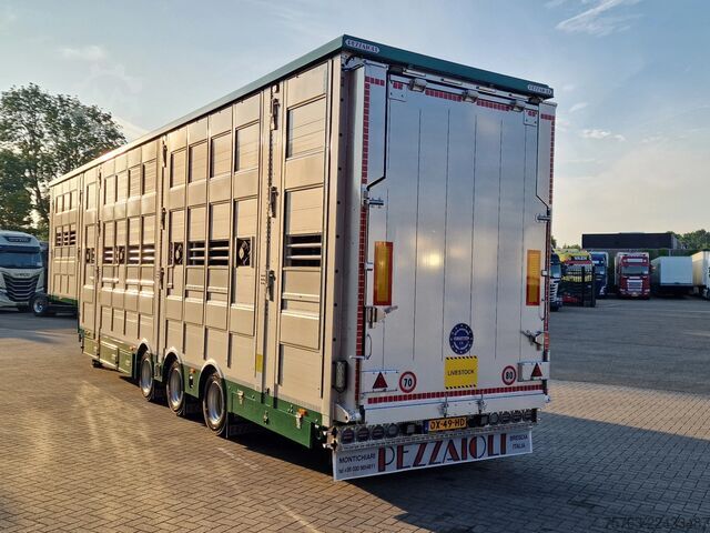 Cattle transport Pezzaioli SBA31 SR - NEW - 3+4 Floor - lift axle - liftin...