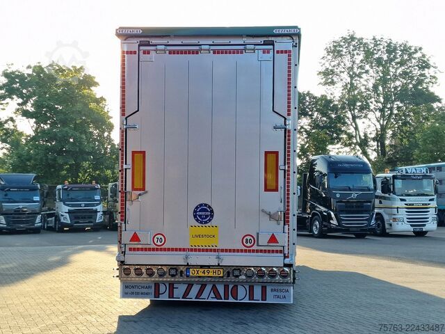 Cattle transport Pezzaioli SBA31 SR - NEW - 3+4 Floor - lift axle - liftin...