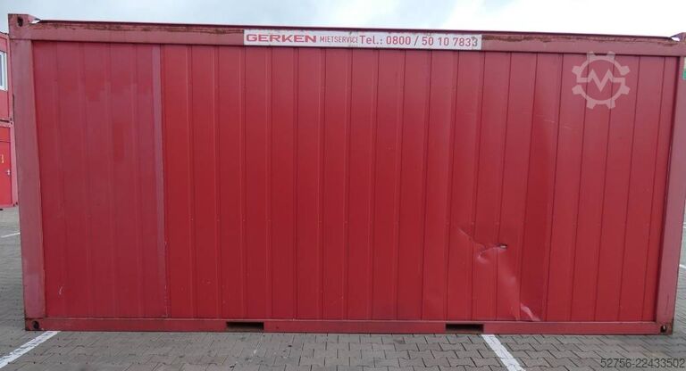 Container transport Bürocontainer unbekannt